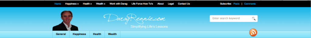 DaragRennie.com Header