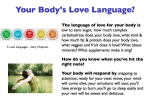 Your Body's Love Language